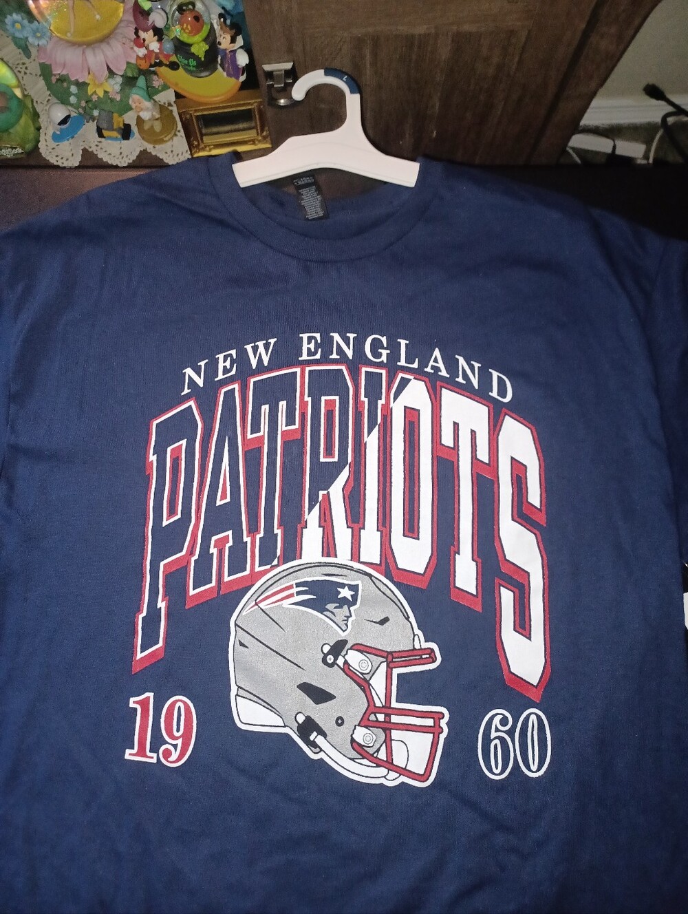 New England Patriots Shirt Size XL Blue Extra Large New With Tags